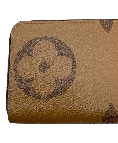 LOUIS VUITTON（ルイ ヴィトン）LOUIS VUITTON (ルイ ヴィトン) 長財布LOUIS VUITTON M69353モノグラム・ジャイアント リバース 	ジッピー ウォレット布袋・箱付 ブラウンの古着・服飾アイテム