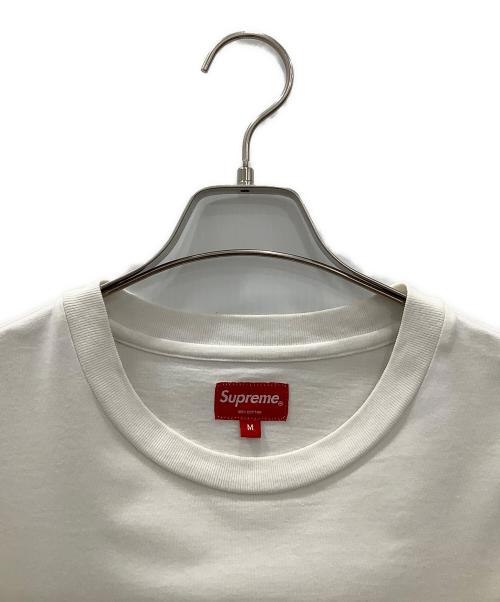 SUPREME（シュプリーム）SUPREME (シュプリーム) Needlepoint Patch L/S Supremeホワイト ホワイト サイズ:Mの古着・服飾アイテム