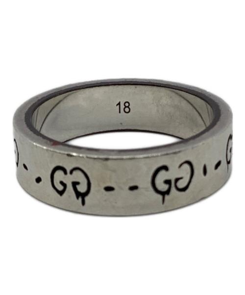 GUCCI（グッチ）GUCCI (グッチ) リングGUCCI SILVER925レーザー刻印 サイズ:18の古着・服飾アイテム