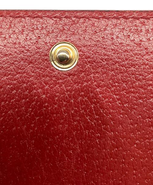 GUCCI（グッチ）GUCCI (グッチ) 長財布GUCCI GGスプリームティアン凸ホックにヒヒ・ホツレ・一部変色有 ベージュの古着・服飾アイテム