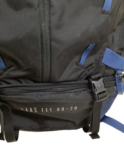 MILLET（ミレー）MILLET (ミレー) バックパック ブラック×ブルーの古着・服飾アイテム