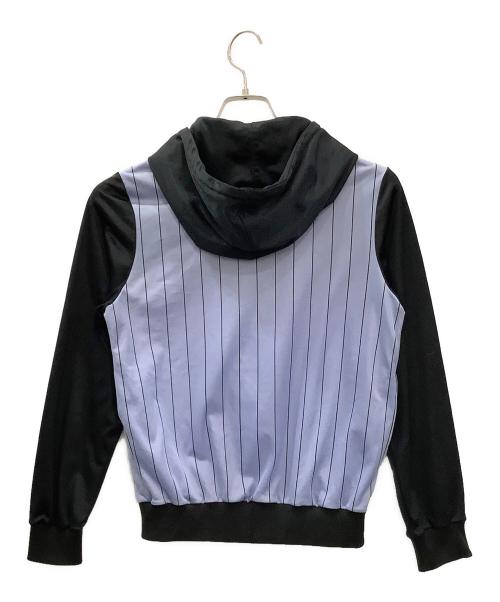 adidas（アディダス）adidas (アディダス) フーディトラックジャケット ブルー サイズ:Sの古着・服飾アイテム