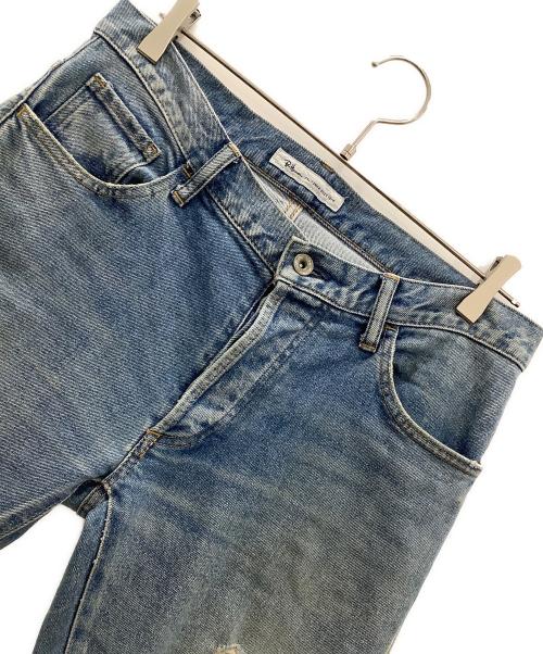 Ron Herman（ロンハーマン）Ron Herman (ロンハーマン) ダメージ加工デニムパンツ インディゴ サイズ:Lの古着・服飾アイテム