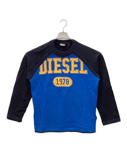 DIESEL（ディーゼル）DIESEL (ディーゼル) DIESEL　S-RAGLEN ブルー サイズ:Sの古着・服飾アイテム