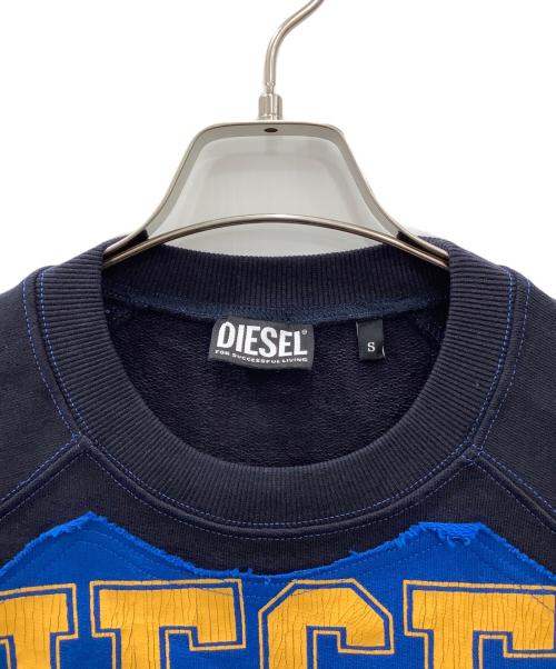 DIESEL（ディーゼル）DIESEL (ディーゼル) DIESEL　S-RAGLEN ブルー サイズ:Sの古着・服飾アイテム