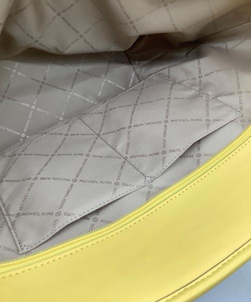 MICHAEL KORS（マイケル・コース）MICHAEL KORS (マイケルコース) トートバッグ イエローの古着・服飾アイテム
