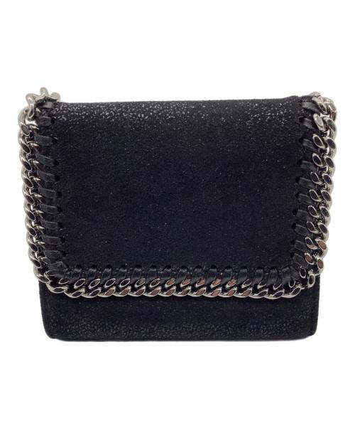STELLA McCARTNEY（ステラマッカートニー）STELLA McCARTNEY (ステラマッカートニー) 3つ折り財布 ブラックの古着・服飾アイテム
