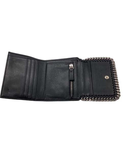STELLA McCARTNEY（ステラマッカートニー）STELLA McCARTNEY (ステラマッカートニー) 3つ折り財布 ブラックの古着・服飾アイテム