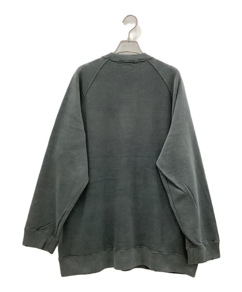 UNDERCOVER（アンダーカバー）UNDERCOVER (アンダーカバー) ワイドスウェットUNDERCOVERグリーンUC1A4802ボロ加工 グリーン サイズ:SIZE 2の古着・服飾アイテム