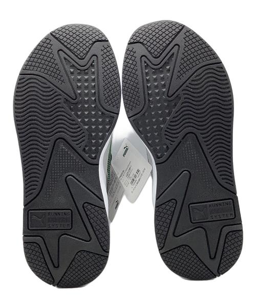 PUMA（プーマ）PUMA (プーマ) スニーカーPUMA ホワイト×グリーン未使用品 ホワイト×グリーン サイズ:SIZE 27cm 未使用品の古着・服飾アイテム