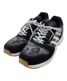 adidas×A BATHING APE×UNDEFEATED（アディダス×アベイシングエイプ×アンディフィーテッド）の古着「adidas×A BATHING APE×UNDEFEATEDローカットスニーカー」｜ブラック