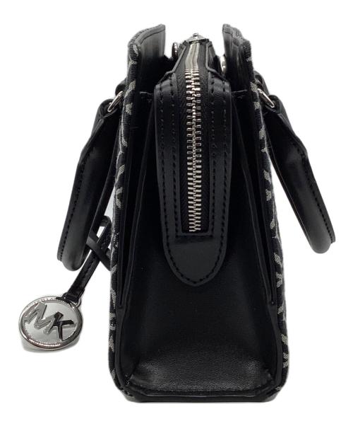 MICHAEL KORS（マイケル・コース）MICHAEL KORS (マイケルコース) ショルダーバッグMICHAEL KORSSHEILA ロゴ ジャカード センタージップ サッチェル スモールの古着・服飾アイテム