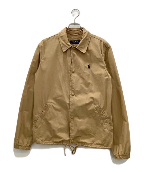 POLO RALPH LAUREN（ポロ・ラルフローレン）POLO RALPH LAUREN (ポロ・ラルフローレン) ブルゾンカーキPOLO RALPH LAUREN襟部分変色 カーキ サイズ:SIZE XSの古着・服飾アイテム