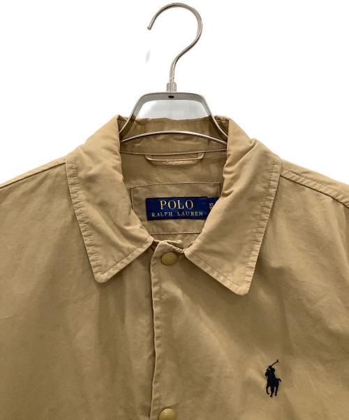 POLO RALPH LAUREN（ポロ・ラルフローレン）POLO RALPH LAUREN (ポロ・ラルフローレン) ブルゾンカーキPOLO RALPH LAUREN襟部分変色 カーキ サイズ:SIZE XSの古着・服飾アイテム
