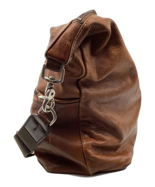 Daniel&Bob（ダニエル＆ボブ）Daniel&Bob (ダニエル＆ボブ) レザーショルダーバッグ ブラウンの古着・服飾アイテム