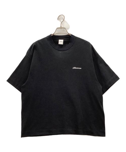 plllllleeeasse（プリーズ）plllllleeeasse (プリーズ) Tシャツplllllleeeasseブラック ブラック サイズ:SIZE Mの古着・服飾アイテム