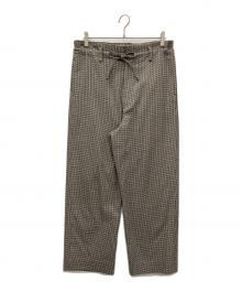YOKE（ヨーク）の古着「チェックパンツ YOKE YK19SS0033P」