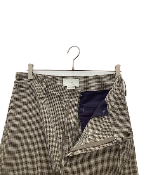 YOKE（ヨーク）YOKE (ヨーク) チェックパンツ YOKE YK19SS0033P サイズ:SIZE XSの古着・服飾アイテム