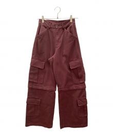 X-GIRL（エックスガール）の古着「カーゴパンツ」｜パープル