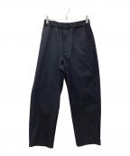 H BEAUTY&YOUTHエイチ ビューティー&ユース）の古着「イージーパンツ」｜ネイビー
