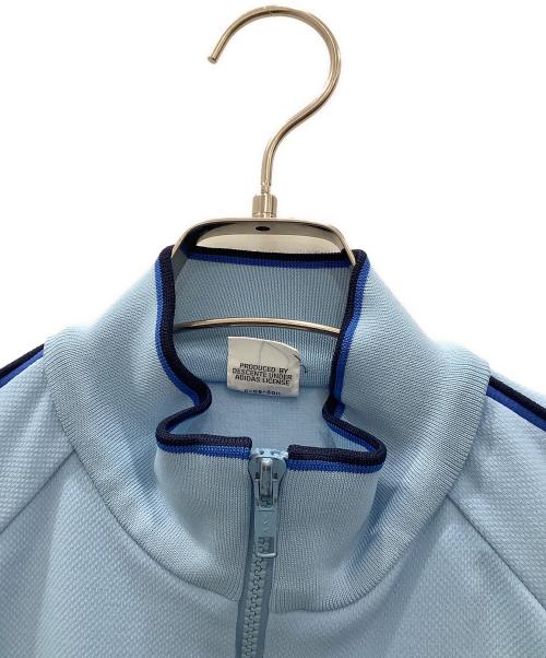 adidas（アディダス）adidas (アディダス) トラックジャケットadidasスカイブルー西ドイツ デサント製 70-80S スカイブルー サイズ:SIZE Lの古着・服飾アイテム
