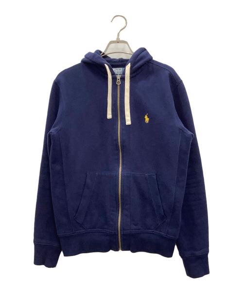 POLO RALPH LAUREN（ポロ・ラルフローレン）POLO RALPH LAUREN (ポロ・ラルフローレン) ジップパーカーネイビーPOLO RALPH LAUREN ネイビー サイズ:SIZE Sの古着・服飾アイテム