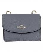COACHコーチ）の古着「ショルダーポーチ」｜スカイブルー