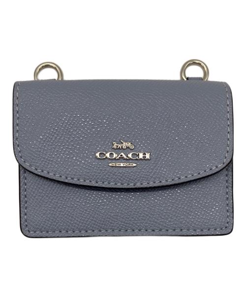 COACH（コーチ）COACH (コーチ) ショルダーポーチ スカイブルーの古着・服飾アイテム