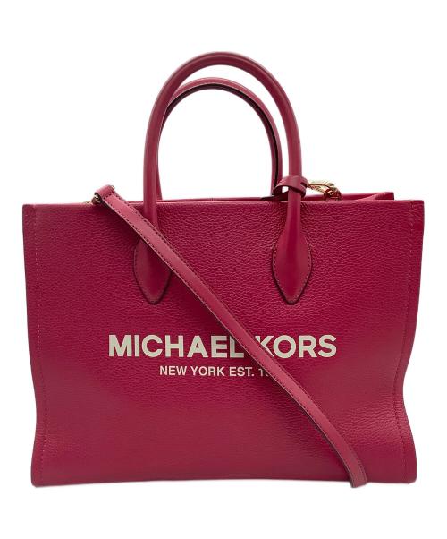 MICHAEL KORS（マイケル・コース）MICHAEL KORS (マイケルコース) 2WAYショルダーバッグMICHAEL KORSパープル パープルの古着・服飾アイテム