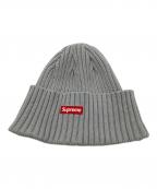 SUPREMEシュプリーム）の古着「ビーニーSupreme」｜グレー