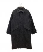 COOTIE PRODUCTIONSクーティープロダクツ）の古着「ウールコート」｜ブラック