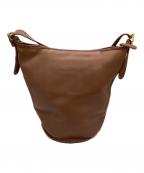 COACHコーチ）の古着「ショルダーバッグ　COACH　OLD COACH　レザー　ブラウン」｜ブラウン