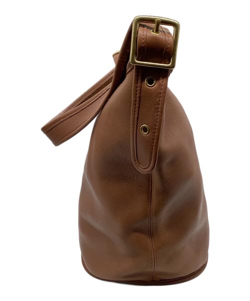 COACH（コーチ）COACH (コーチ) ショルダーバッグ　COACH　OLD COACH　	レザー　ブラウン ブラウンの古着・服飾アイテム