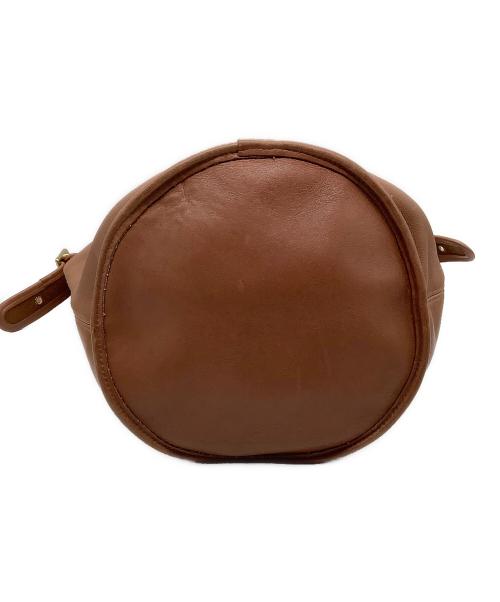 COACH（コーチ）COACH (コーチ) ショルダーバッグ　COACH　OLD COACH　	レザー　ブラウン ブラウンの古着・服飾アイテム