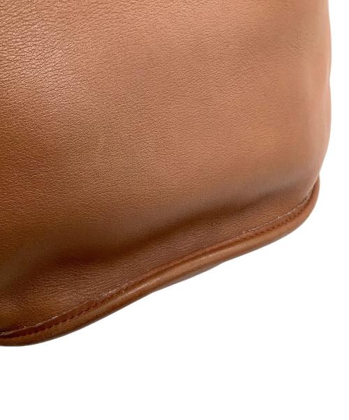 COACH（コーチ）COACH (コーチ) ショルダーバッグ　COACH　OLD COACH　	レザー　ブラウン ブラウンの古着・服飾アイテム