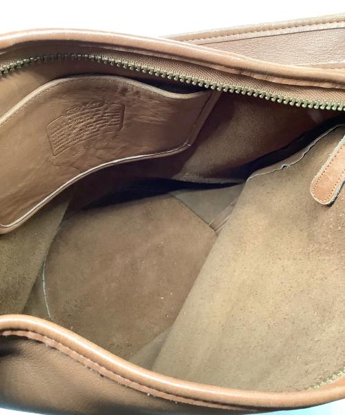 COACH（コーチ）COACH (コーチ) ショルダーバッグ　COACH　OLD COACH　	レザー　ブラウン ブラウンの古着・服飾アイテム