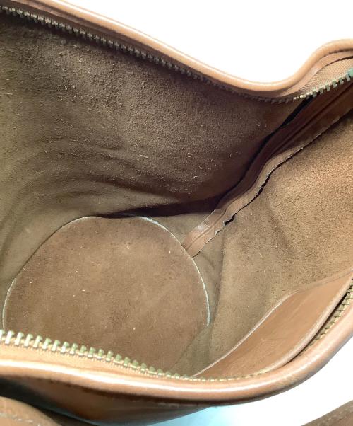 COACH（コーチ）COACH (コーチ) ショルダーバッグ　COACH　OLD COACH　	レザー　ブラウン ブラウンの古着・服飾アイテム