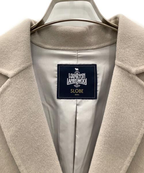 SLOBE IENA（スローブ イエナ）SLOBE IENA (スローブ イエナ) チェスターコート　SLOBE IENA　レディース　ベージュ　タグ付き ベージュ サイズ:Freeの古着・服飾アイテム