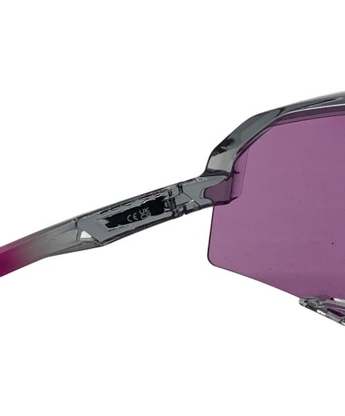 100%（ワンハンドレッド）100% (ワンハンドレッド) SLENDALE Polished Translucent Grey - Purple Multilayer Mirror Lens　100%　60057-00005パープル パープルの古着・服飾アイテム