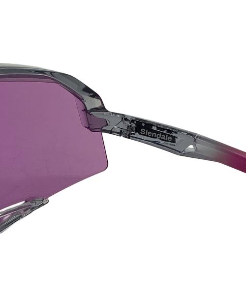 100%（ワンハンドレッド）100% (ワンハンドレッド) SLENDALE Polished Translucent Grey - Purple Multilayer Mirror Lens　100%　60057-00005パープル パープルの古着・服飾アイテム