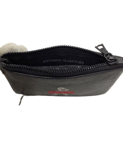 Hysteric Glamour（ヒステリックグラマー）Hysteric Glamour (ヒステリックグラマー) レザーウォレットHysteric Glamour　VIXEN　LINE刺繍の古着・服飾アイテム