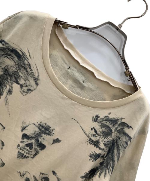 IF SIX WAS NINE（イフシックスワズナイン）IF SIX WAS NINE (イフシックスワズナイン) Tシャツ ベージュ サイズ:2の古着・服飾アイテム