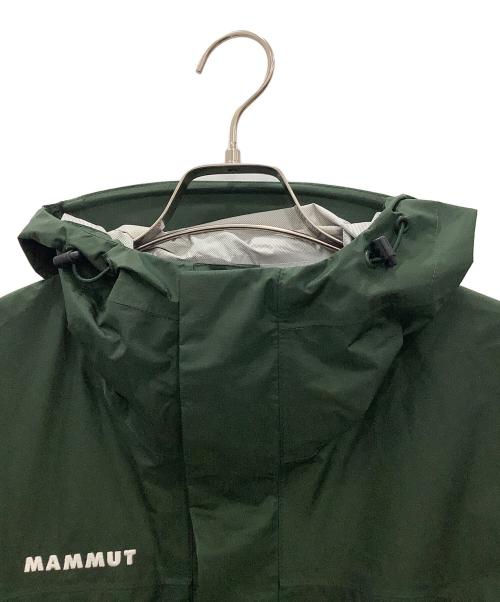 MAMMUT（マムート）MAMMUT (マムート) マイクロレイヤー 2.0 ハードシェル フーデッド ジャケット MAMMUT グリーン グリーン サイズ:SIZE Mの古着・服飾アイテム