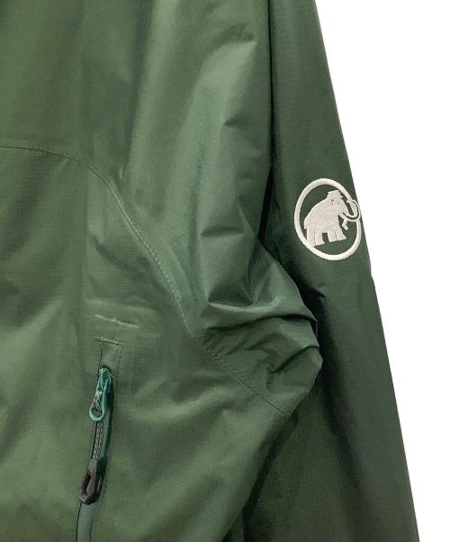 MAMMUT（マムート）MAMMUT (マムート) マイクロレイヤー 2.0 ハードシェル フーデッド ジャケット MAMMUT グリーン グリーン サイズ:SIZE Mの古着・服飾アイテム