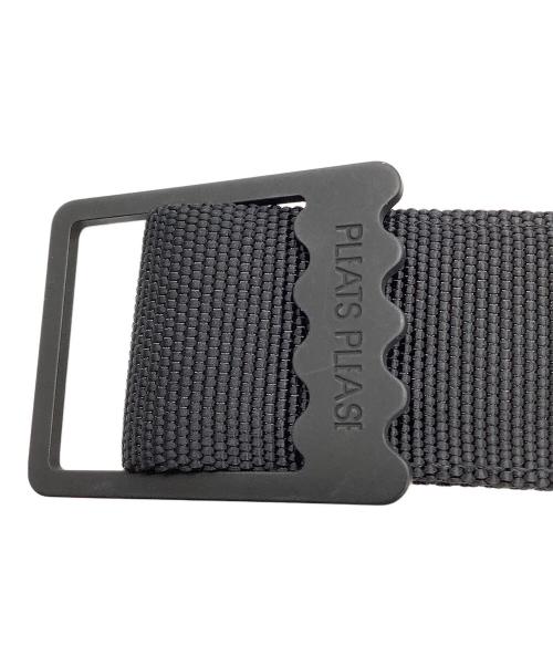 PLEATS PLEASE（プリーツプリーズ）PLEATS PLEASE (プリーツプリーズ) ベルト　PLEATS PLEASE　ブラック ブラックの古着・服飾アイテム