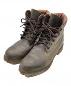 Timberlandティンバーランド）の古着「6INCH PREM BOOT Timberland 使用感有」｜ブラウン