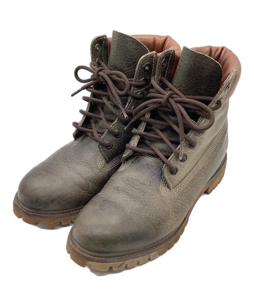 Timberland（ティンバーランド）Timberland (ティンバーランド) 6INCH PREM BOOT Timberland 使用感有 ブラウン サイズ:10Wの古着・服飾アイテム