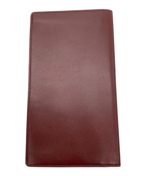 Cartier（カルティエ）Cartier (カルティエ) 札入れ Cartier マストライン ボルドー ボルドーの古着・服飾アイテム