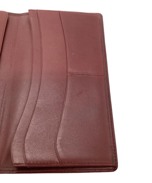 Cartier（カルティエ）Cartier (カルティエ) 札入れ Cartier マストライン ボルドー ボルドーの古着・服飾アイテム