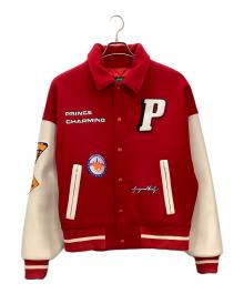 A FEW GOOD KIDS（アフューグッドキッズ）の古着「スタジャン A FEW GOOD KIDS レッド×ホワイト」｜レッド×ホワイト